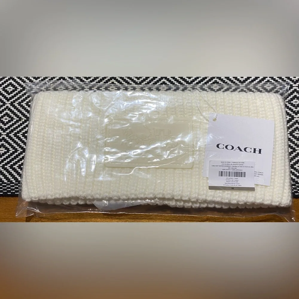 Coach Headband, ivory/offwhite - Picture 2 of 7
